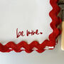 Be Mine Embroidered Napkins | Set Two, thumbnail 2 of 2