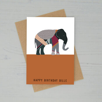 Elephant Greetings Card, 2 of 2