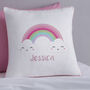 Personalised Rainbow Cushion, thumbnail 1 of 2
