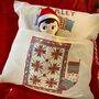 Personalised Toy Bed Pocket Cushion For Christmas, thumbnail 1 of 8