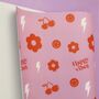 Happy Vibes Wrapping Paper, thumbnail 2 of 2