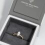 Maeve Marquise Hidden Halo Lab Grown Diamond Ring, thumbnail 6 of 6
