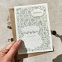 Botanical Florals Ready To Write Invitations, thumbnail 1 of 7