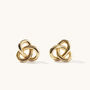 Amara Studs Silver Or 18ct Gold Vermeil, thumbnail 4 of 6