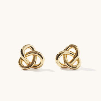 Amara Studs Silver Or 18ct Gold Vermeil, 4 of 6