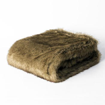 Foxy Faux Fur Pet Blanket, 4 of 4