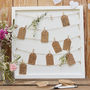White Wooden Table Plan / Peg Display Board, thumbnail 1 of 1