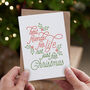 'Best Friends For Life' Christmas Card, thumbnail 1 of 5