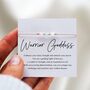 Fertility Crystal Bracelet – Warrior Goddess Support Gift, thumbnail 1 of 3