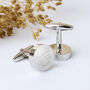 Personalised Grooms Party Wedding Cufflinks, thumbnail 9 of 11