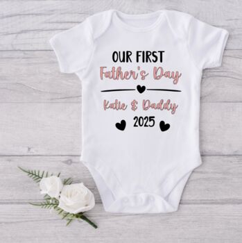 First Father's Day Vest | Personalised 1st Father's Day, 2 of 6