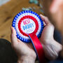 Best Daddy Personalised Fathers Day Rosette, thumbnail 3 of 8