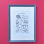 Bespoke Personalised Print For 50th Birthday, thumbnail 2 of 8