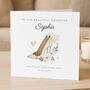 Personalised Daughter On Your Wedding Day Card, thumbnail 4 of 8