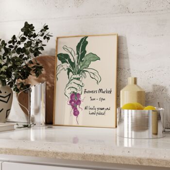 Farmers Market Vegetable Print, 2 of 6