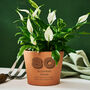 Personalised 80th Birthday Gift Terracotta Plant Pot, thumbnail 1 of 4