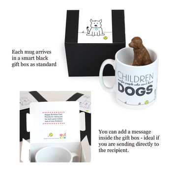 'Children Are For People Who Can't Have Dogs' Mug, 4 of 5