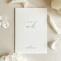 Luxury 'Letter To My Uncle On My Wedding Day' Card, Elegant Calligraphy Design, thumbnail 8 of 11