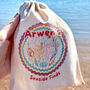 Personalised Rainbow Reef Seaside Finds Bag, thumbnail 2 of 6