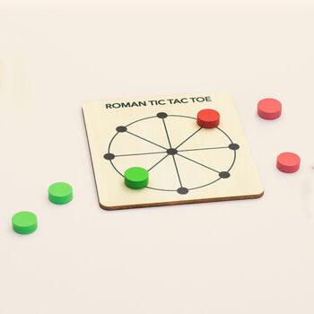 Roman Tic Tac Toe Board Game, 5 of 5