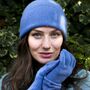 Personalised Cashmere Valentine Hat And Gloves Gift Set, thumbnail 6 of 9