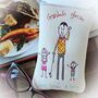 Grandad's Glasses Case, Personalised, Embroidered, thumbnail 1 of 12