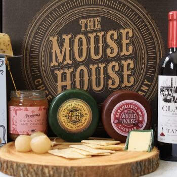 Classic Red Wine And Cheese Hamper, 3 of 4