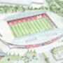 St Helens Rlc Totally Wicked Stadium Art Print, thumbnail 2 of 3