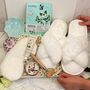 Birthday Self Care Pamper Gift Box For Her – Slippers And Luxury Pamper Treats, thumbnail 1 of 9