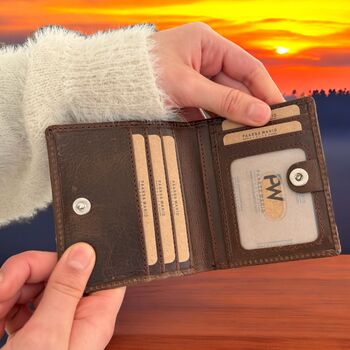 Personalised Women's Rfid Leather Wallet Christmas Gift For Her, 9 of 12