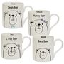 Bear Family Personalised Mugs, thumbnail 1 of 5