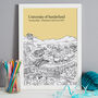 Personalised Sunderland Graduation Gift Print, thumbnail 6 of 9