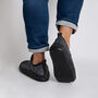 Snugtoes Men's Quilted Luxurious Ankle Slip On Slippers, thumbnail 2 of 10