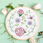 Rose Garden Embroidery Kit, thumbnail 3 of 7