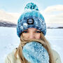 Andrea Hall Alpine Lake Reflective Super Bobble Hat, thumbnail 1 of 5