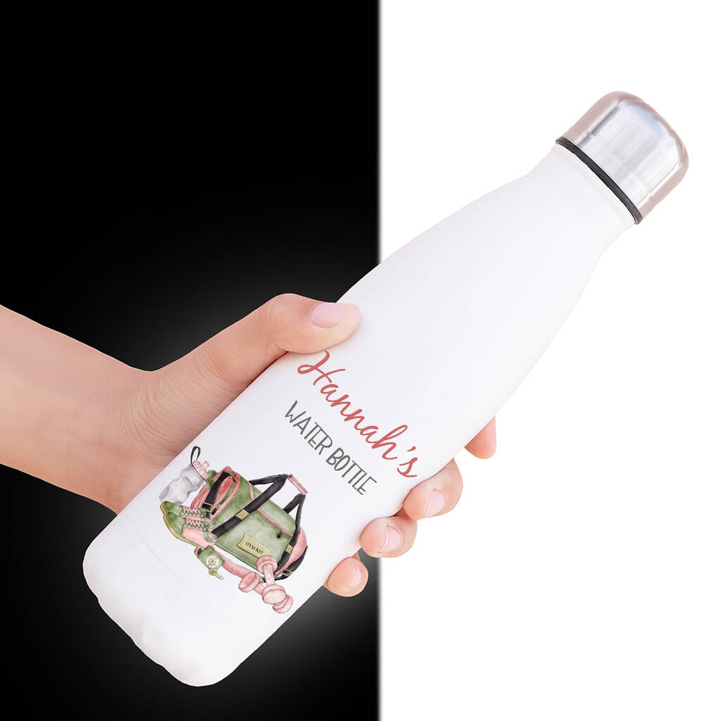 Personalised Gym Workout Insulated Drinks Bottle By Love Lumi Ltd