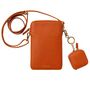 Luxury Leather Phone Bag And Clip On Air Pod Case, thumbnail 2 of 4