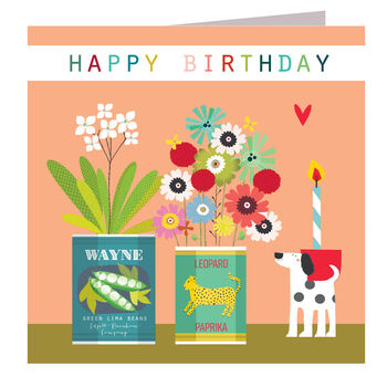 Happy Birthday Plant Pot Card, 2 of 3