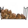 Low Solid Steel Log Basket Storage Made In Britain, thumbnail 1 of 3