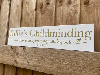 Personalised Wooden Plaque Nursery Leavers Gift, 5 of 5