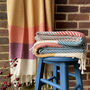 Personalised Soft Cotton Sofa Throw, Christmas Gift For Couple, thumbnail 4 of 11