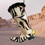 Animal Print Cowboy Boot Christmas Stocking, thumbnail 1 of 6