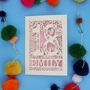 Personalised 18th Birthday Card Papercut Woodland Design, thumbnail 6 of 11