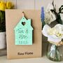 Personalised New Home House Wooden Keepsake Card, thumbnail 1 of 7