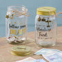 Personalised Glass Savings Jar, thumbnail 1 of 2