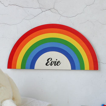 Personalised Rainbow Sign, 2 of 3