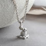 Sterling Silver Little Bird Necklace, thumbnail 3 of 7