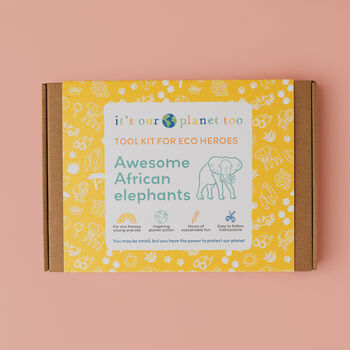 Children's Eco Activity Box: Awesome African Elephants, 2 of 11