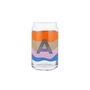 Personalised Wave Stripe Printed Can Glass, thumbnail 2 of 6