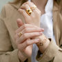 Baori Signature Cuff Bracelet Rose Gold Vermeil, thumbnail 3 of 6